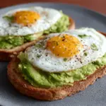 Avocado Toast With Eggs