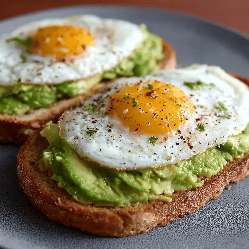 Avocado Toast with Eggs: The Best Way to Start Your Day