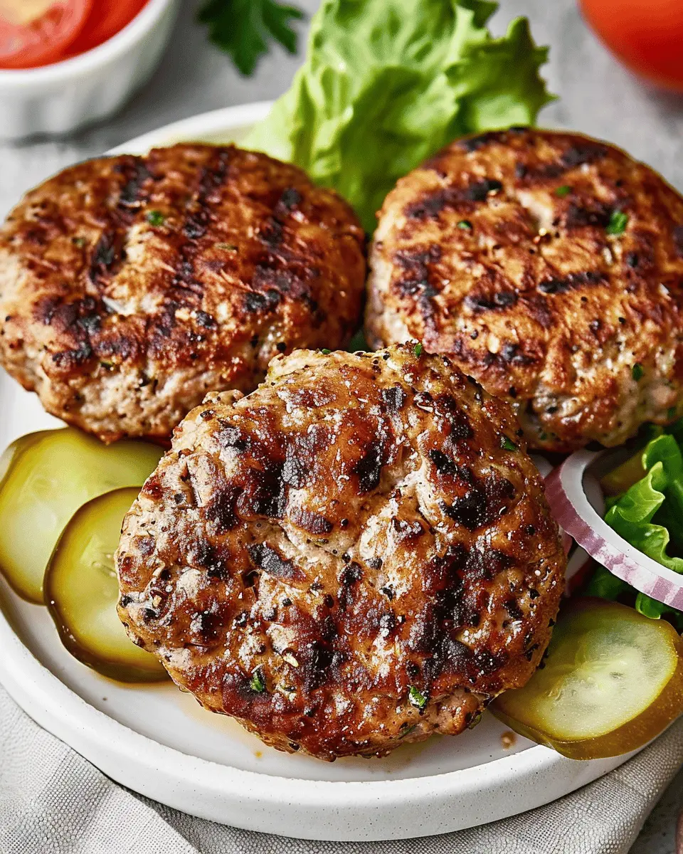Barefoot Contessa Turkey Burger: The Best Juicy Recipe Ever