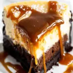 Caramel Brownie Cheesecake