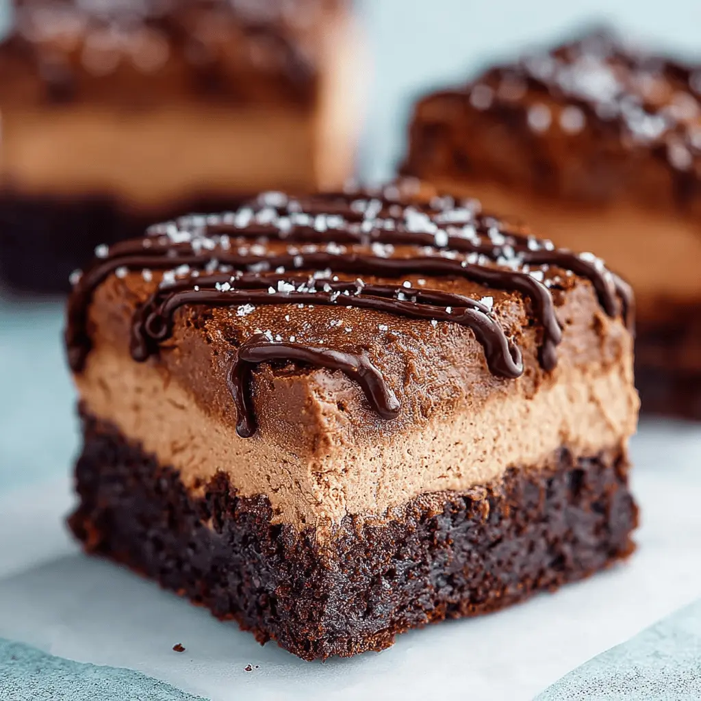 Chocolate Mousse Brownies: Indulgent Layers of Decadent Flavor
