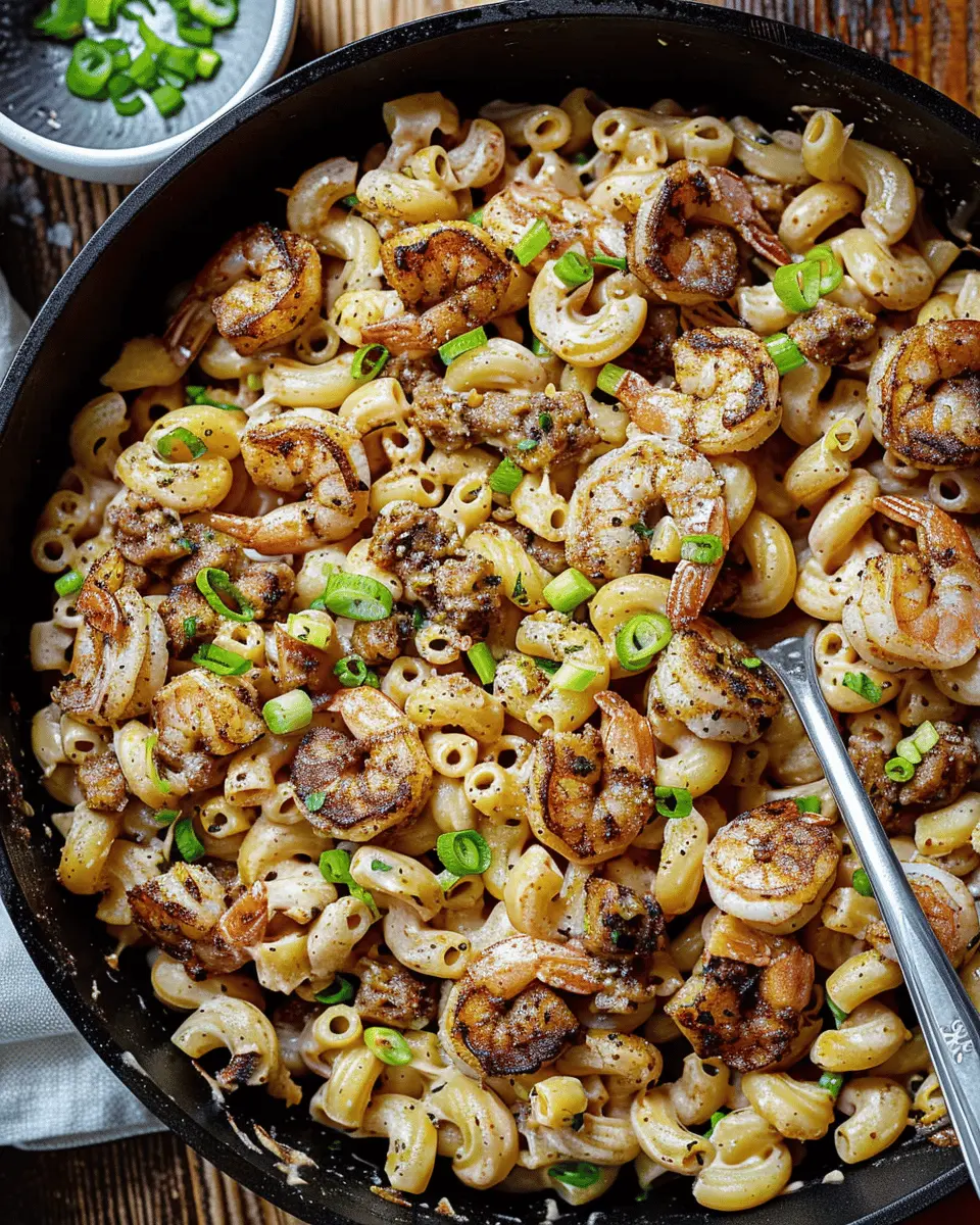 Creamy Blackened Shrimp Cavatappi: Indulgent Cajun Pasta Delight
