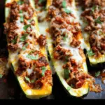 Easy Ground Beef Zucchini Boats for a Tasty Low-Carb Feast