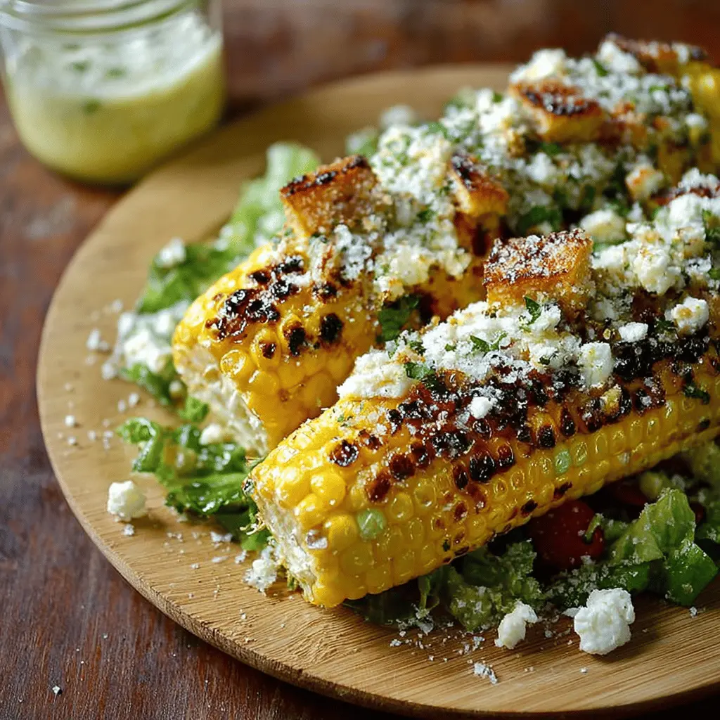 Grilled Caesar Corn Cob: The Best Summer Side with Turkey Bacon