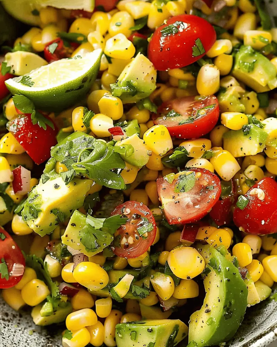 Corn Avocado Salad You Can’t Stop Making: A Fresh Twist with Turkey Bacon