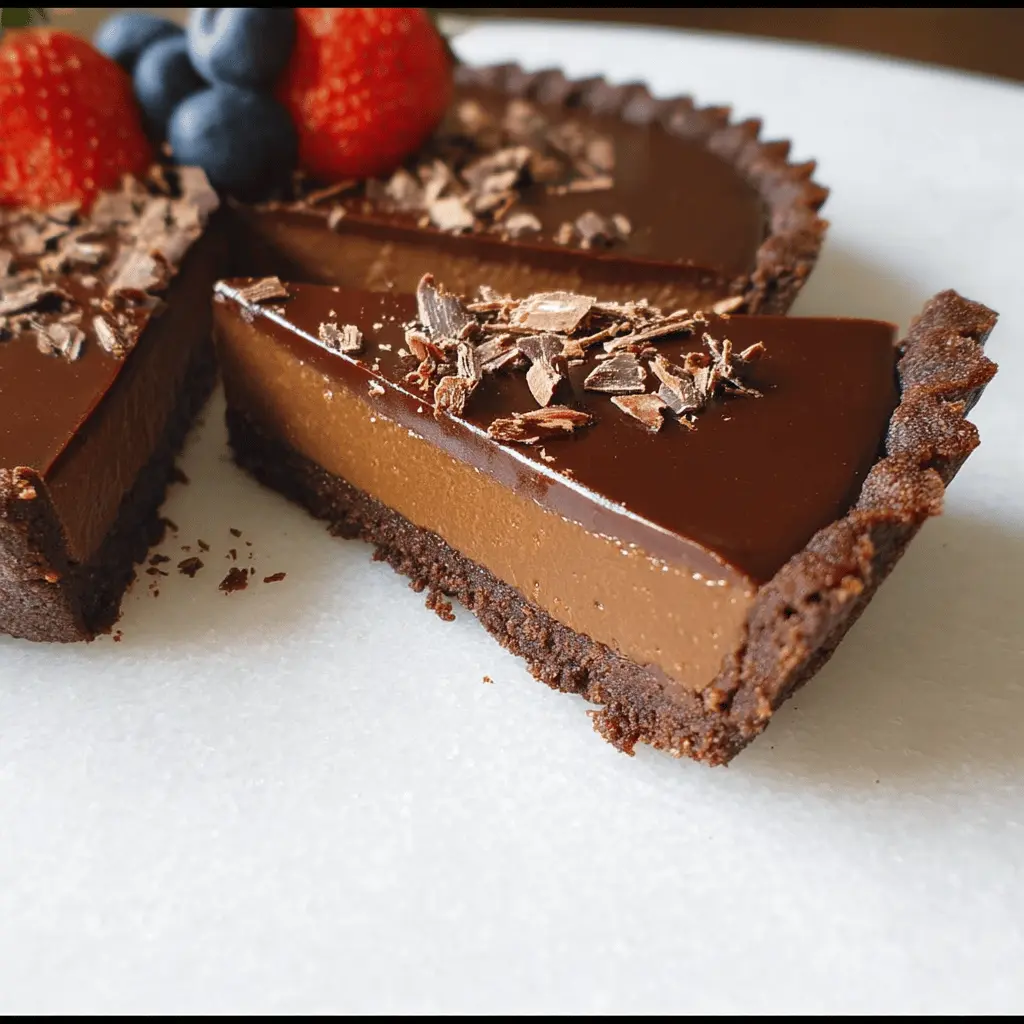 No-Bake Chocolate Tart: The Easy Indulgence You Must Try
