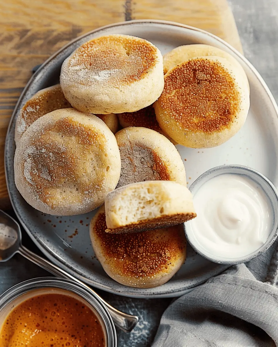 2-Ingredient English Muffins: Easy & Delicious for Your Breakfast