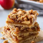 Apple Crumb Bars with Caramel Sauce Recipe for a Cozy Fall Dessert