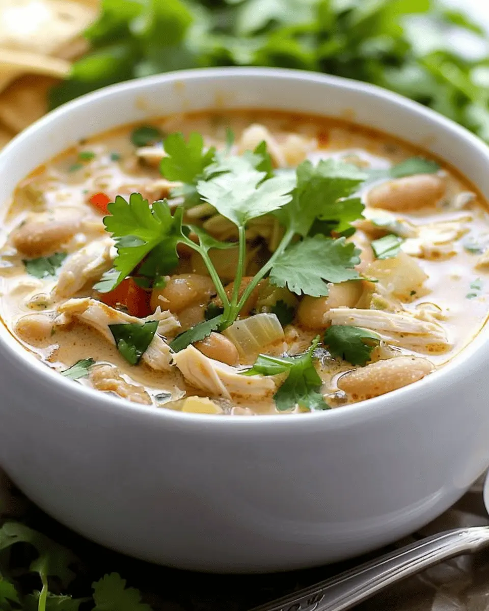 Award Winning White Chicken Chili: A Cozy, Guilt-Free Delight