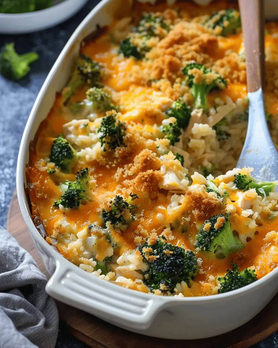 Broccoli Cheddar Chicken Casserole: An Easy Family Favorite
