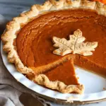 Classic Pumpkin Pie with Flaky Homemade Crust