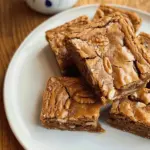 Coffee and Walnut Blondies