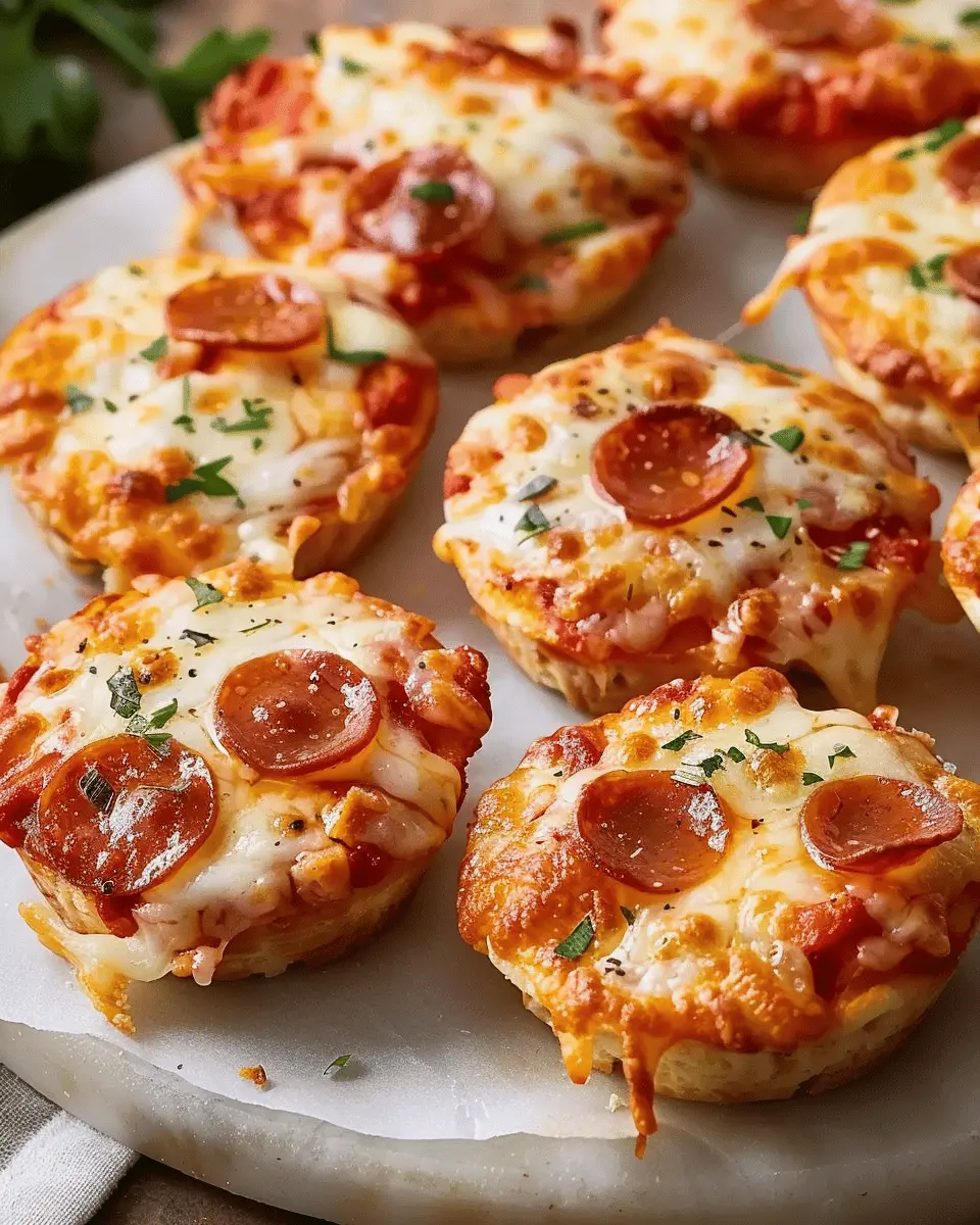 Easy Pizza Muffins: Cheesy, Quick & Fun Turkey Bacon Treats
