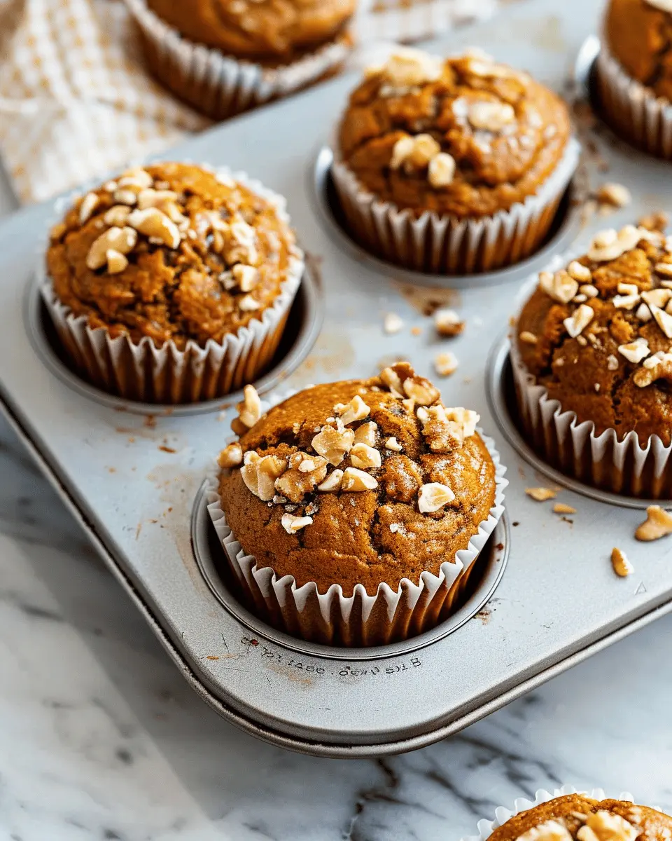 Easy Flourless Pumpkin Muffins: Healthy, Moist & Naturally Sweet Treats
