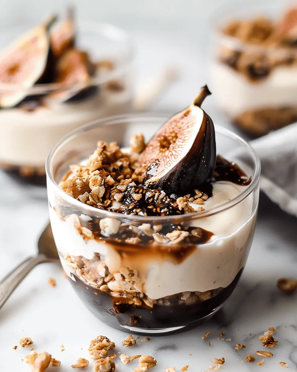 Fig and Yogurt Parfait Cups: A Delightful, Healthy Treat