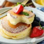 Fluffy Japanese Soufflé Pancakes