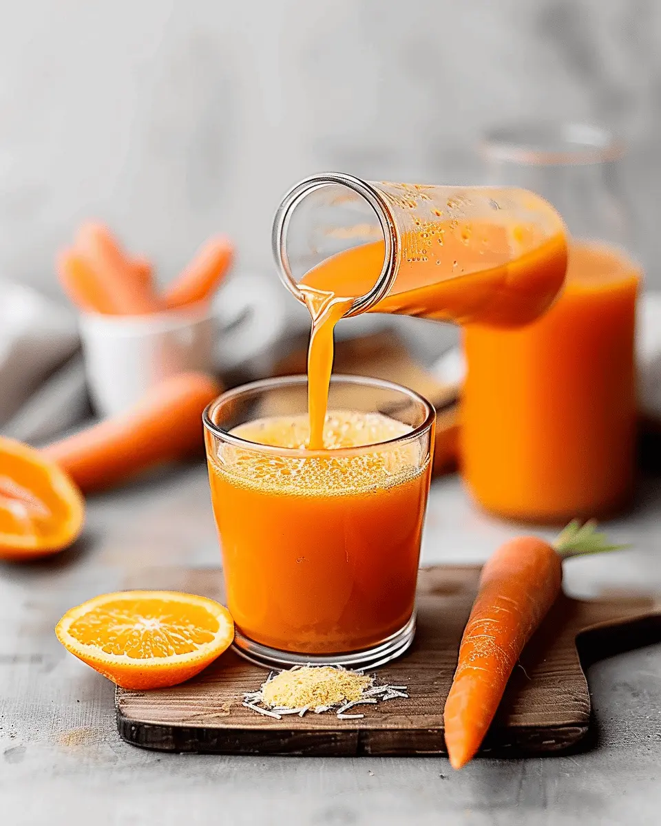 Orange Carrot Juice: The Best Refreshing Boost for Your Day