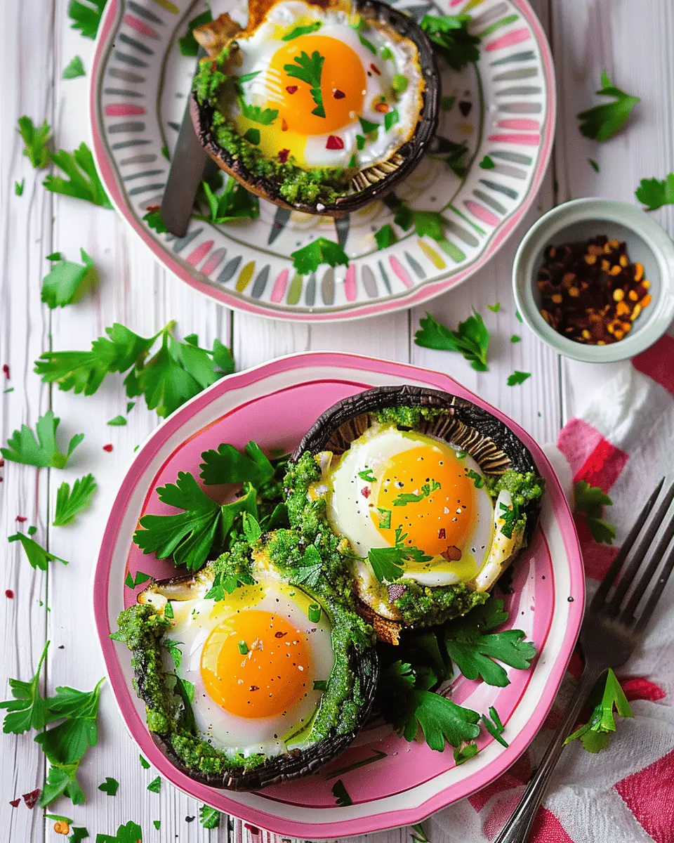 Portobello Egg Bake: A Delightful Turkey Bacon Twist for Breakfast