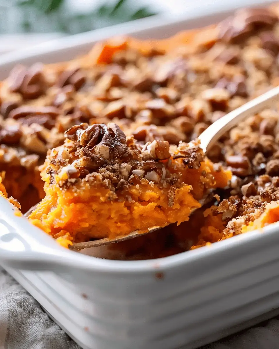 Sweet Potato Casserole Recipe: The Best Indulgent Twist with Turkey Bacon