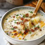 THE BEST Creamy Loaded Baked Potato Soup Recipe