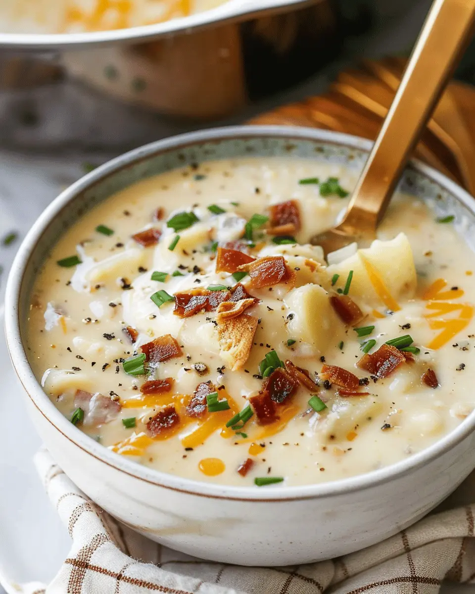 Creamy Loaded Baked Potato Soup: The Best Cozy Comfort Recipe
