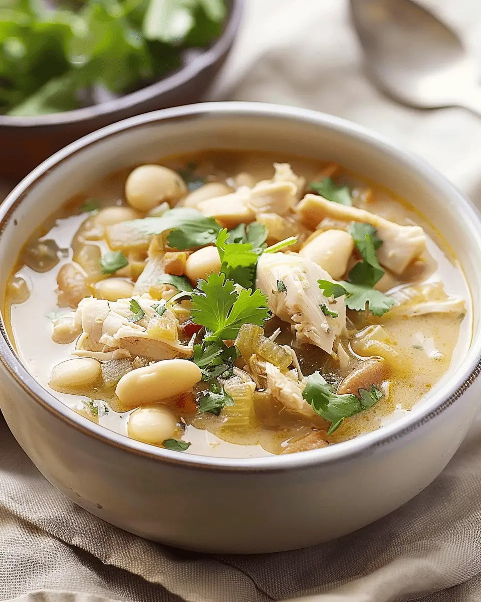 White Chicken Chili Made Easy: A Cozy Comfort Food Recipe
