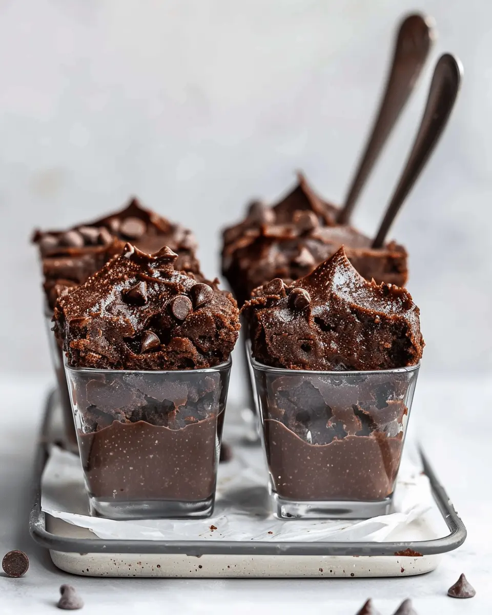 Edible Chickpea Brownie Batter: Easy, Guilt-Free Indulgence