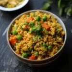 Oats Upma (with veggies)