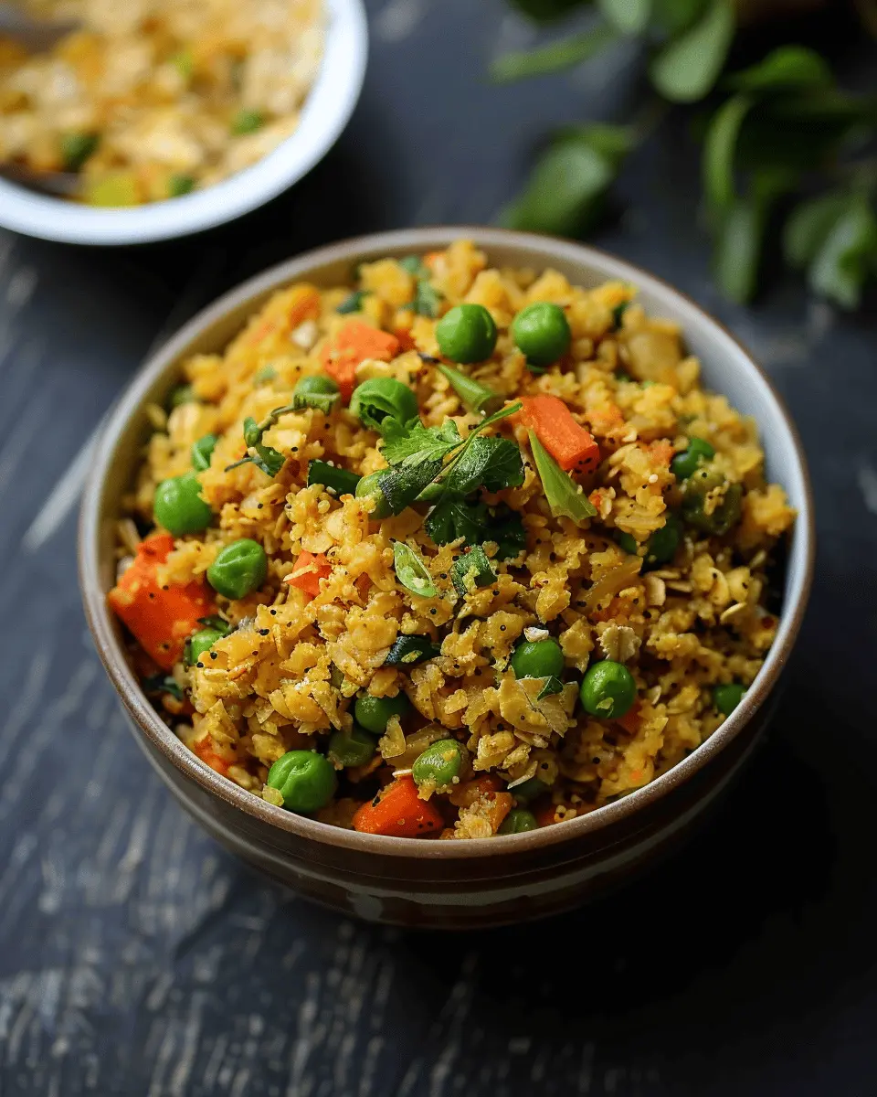 Oats Upma: Easy Veggie Delight for Healthy Home Cooking