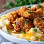Crispy Chicken Nuggets with Creamy Mashed Potatoes: Quick and Easy Recipe