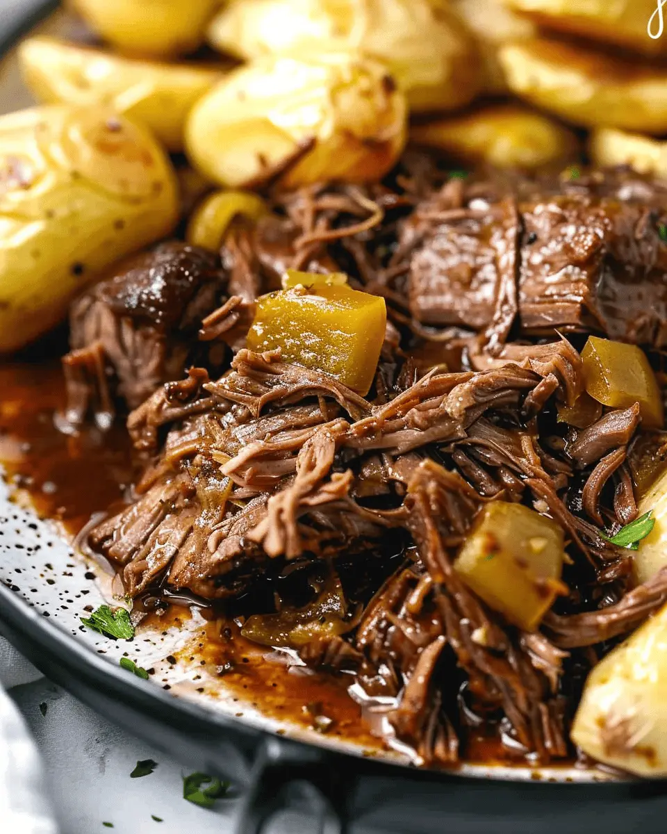 Mississippi Pot Roast Crockpot Recipe: Tender and Flavorful Delight