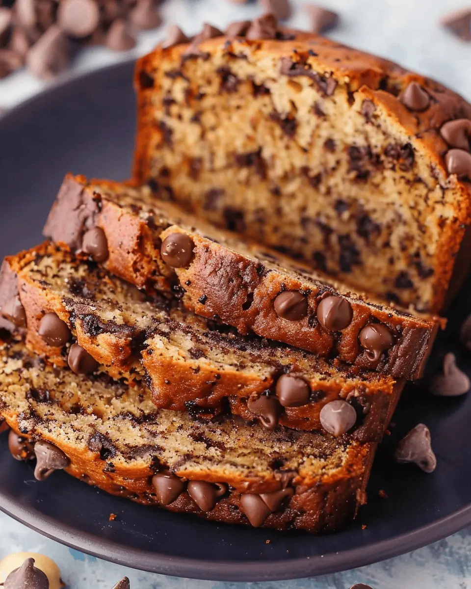 Easy Banana Bread Recipe with Chocolate Chips for Ultimate Comfort