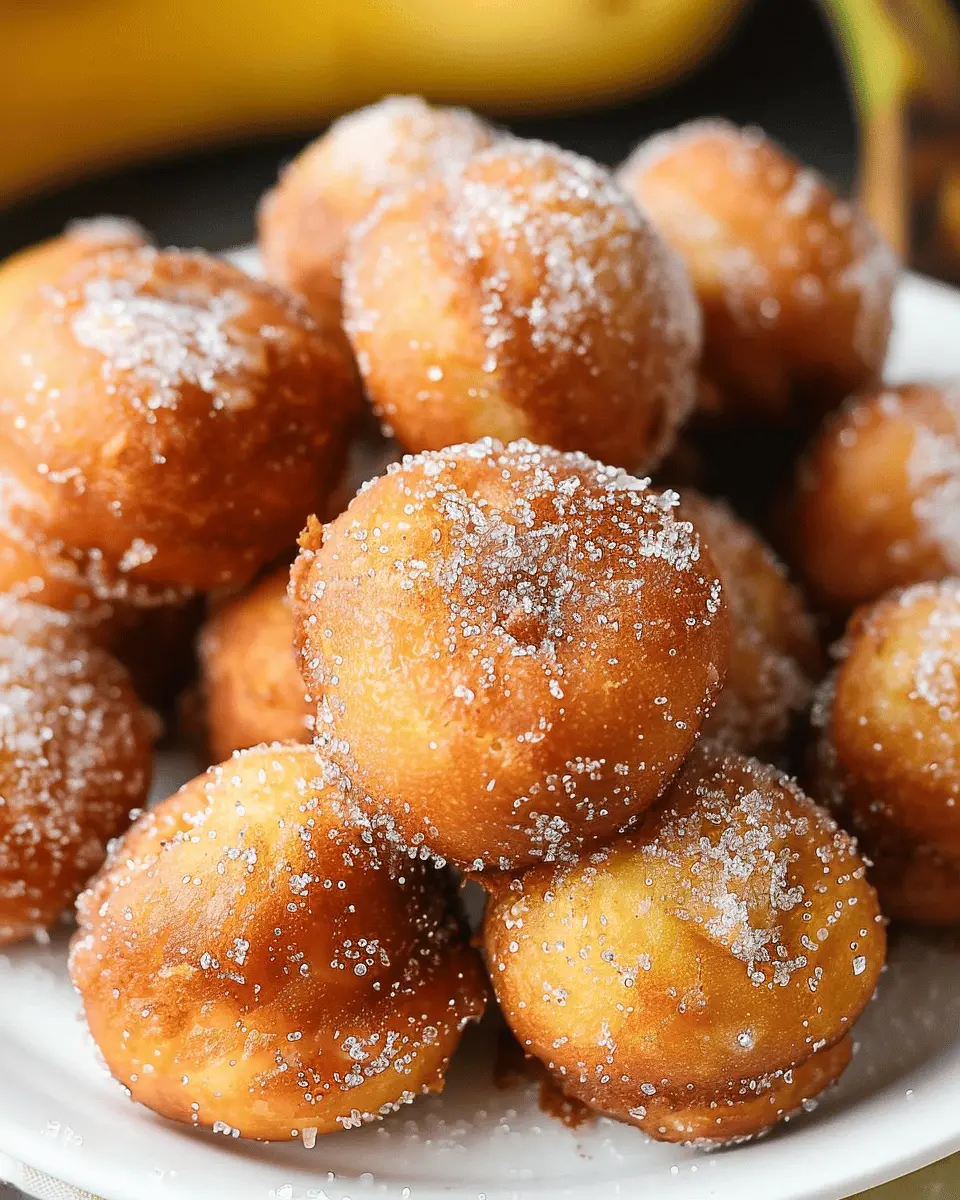 2-Ingredient Banana Donut Holes: Easy, Guilt-Free Treats at Home