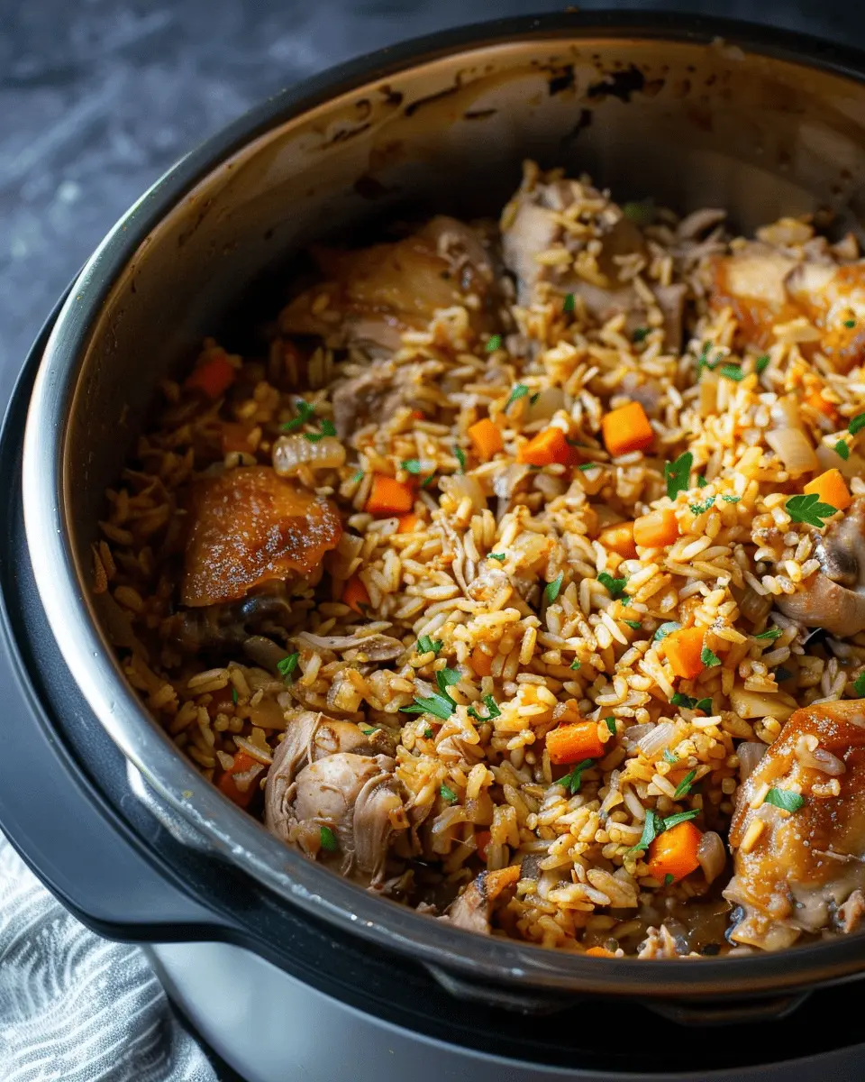 Instant Pot Chicken and Rice: Easy Comfort Food for Everyone