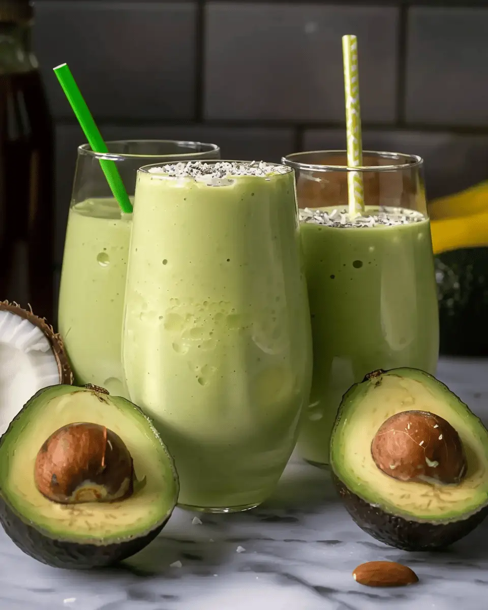 Avocado and Coconut Smoothie: The Best Creamy Refreshment Recipe