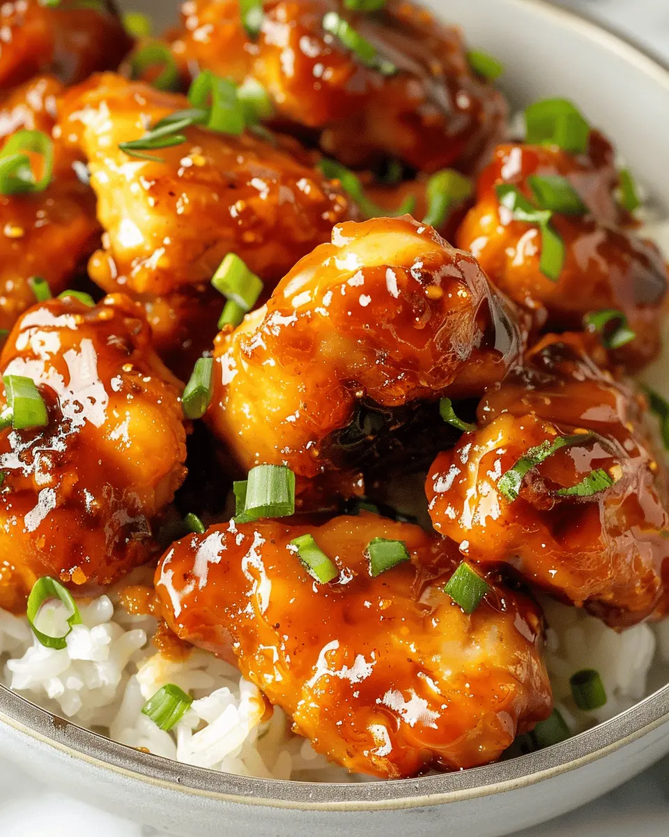 Crispy Orange Chicken Delight with Sticky Homemade Sauce