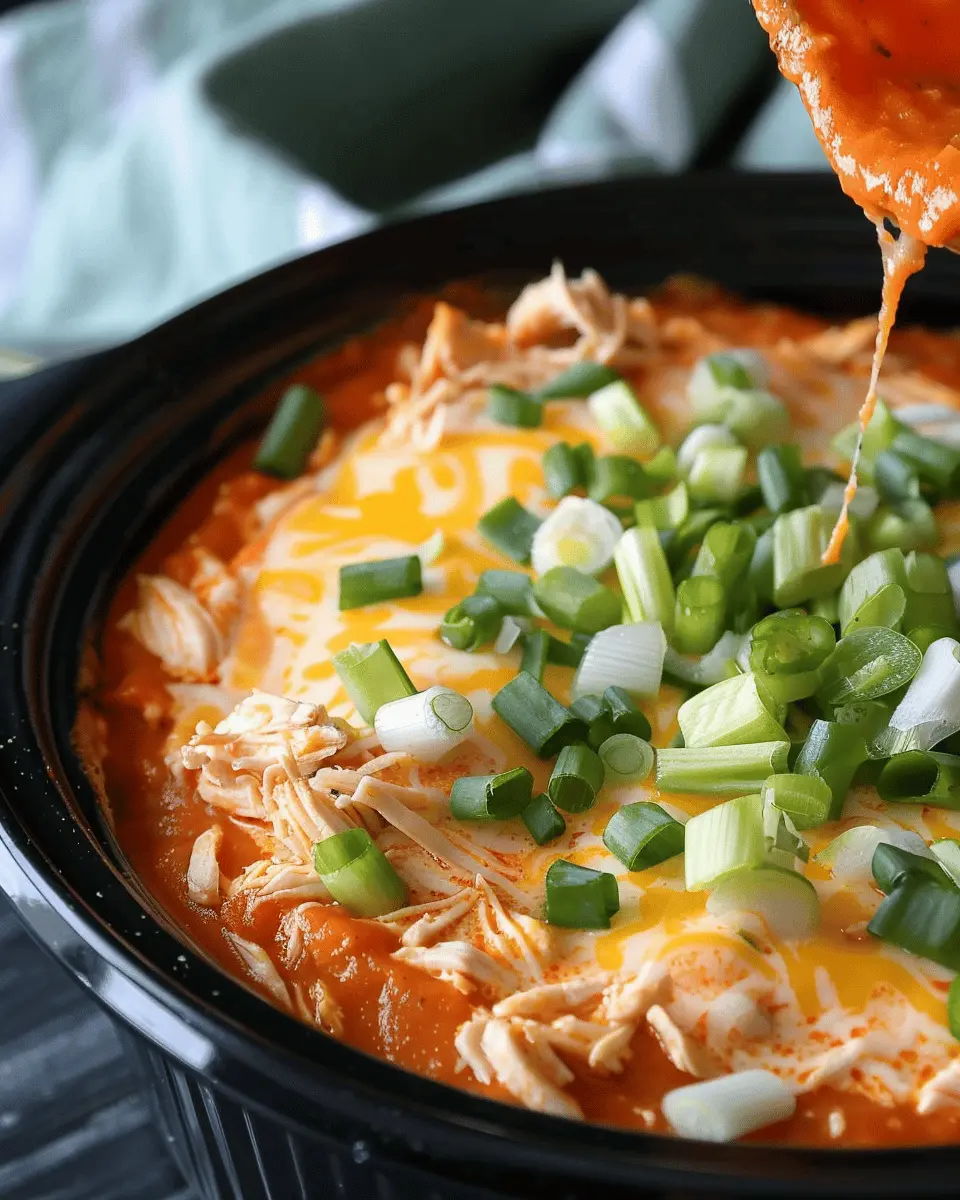 Slow Cooker Buffalo Chicken Dip Recipe: Indulgent and Easy Delight