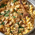 One-Pot Chicken and Mushroom Pasta