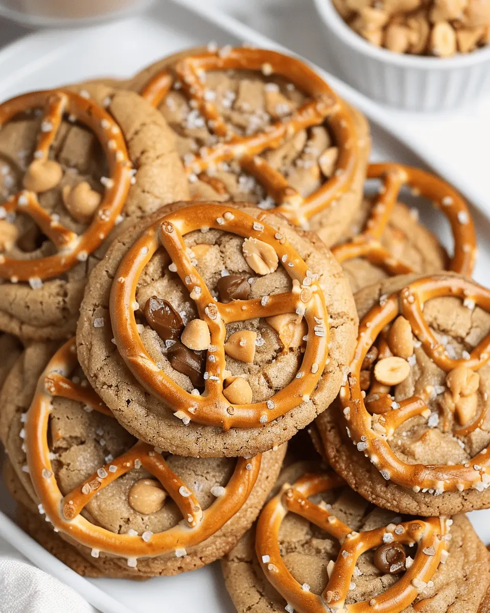 Peanut Butter Pretzel Cookies: The Best Sweet and Salty Treat