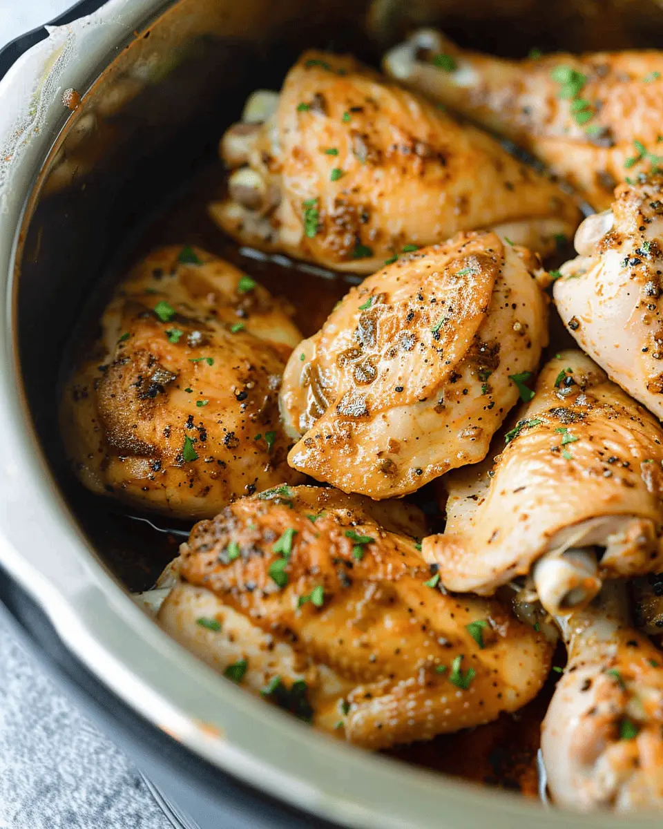 Quick and Easy Instant Pot Chicken Recipe for Busy Nights Made Juicy