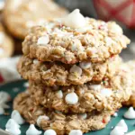 Oatmeal White Hot Chocolate Cookies