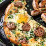 Chicken Sausage and Eggs