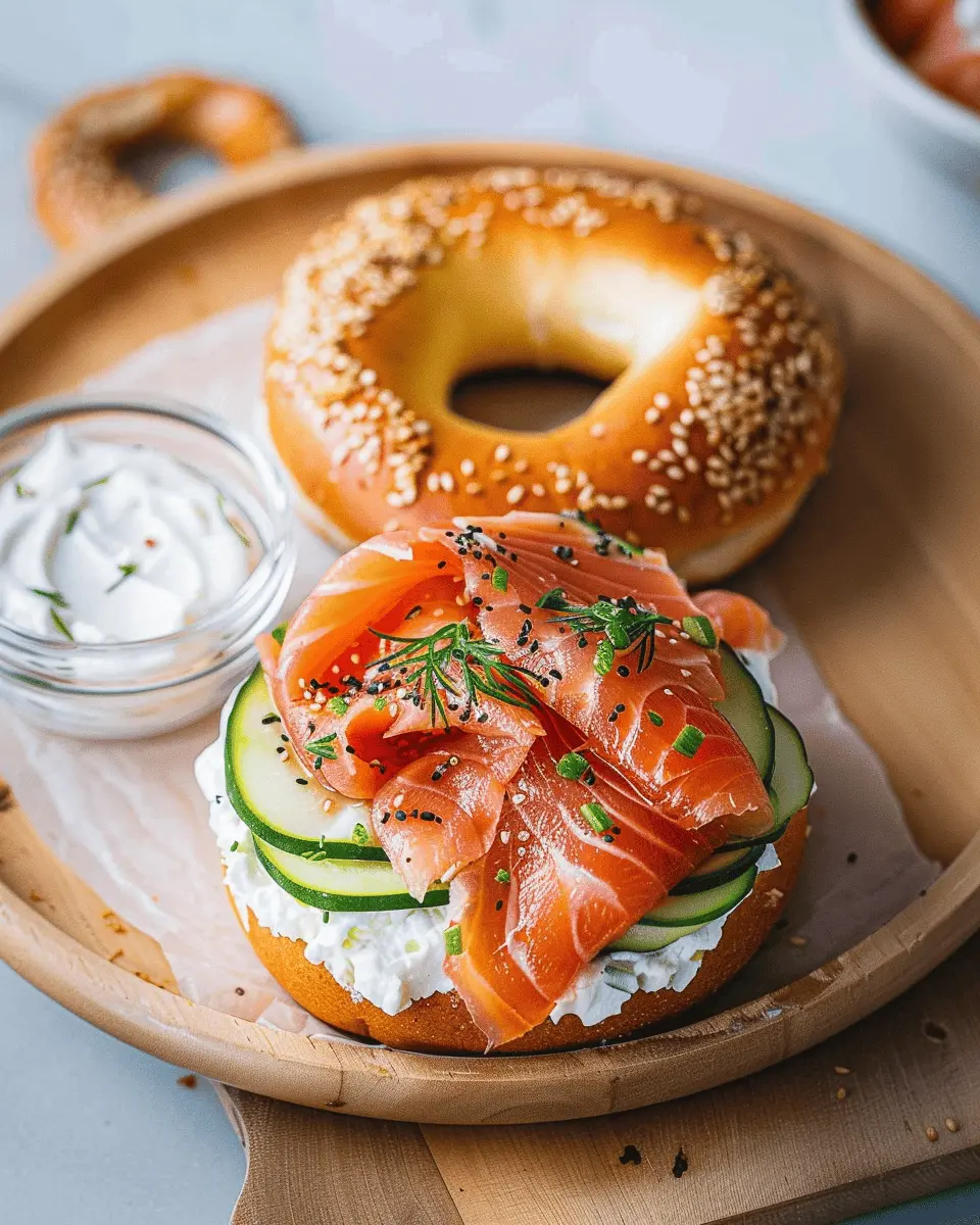 Smoked Salmon Bagel: Easy Recipe for a Gourmet Breakfast Delight