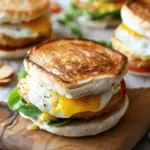 High Protein Breakfast Sandwiches