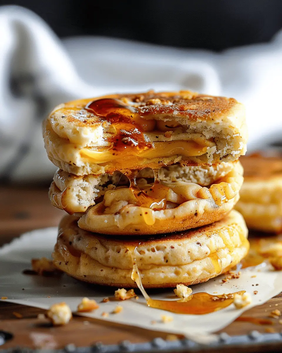 Protein McGriddles: Easy Homemade Delights with Turkey Bacon and Chicken Ham