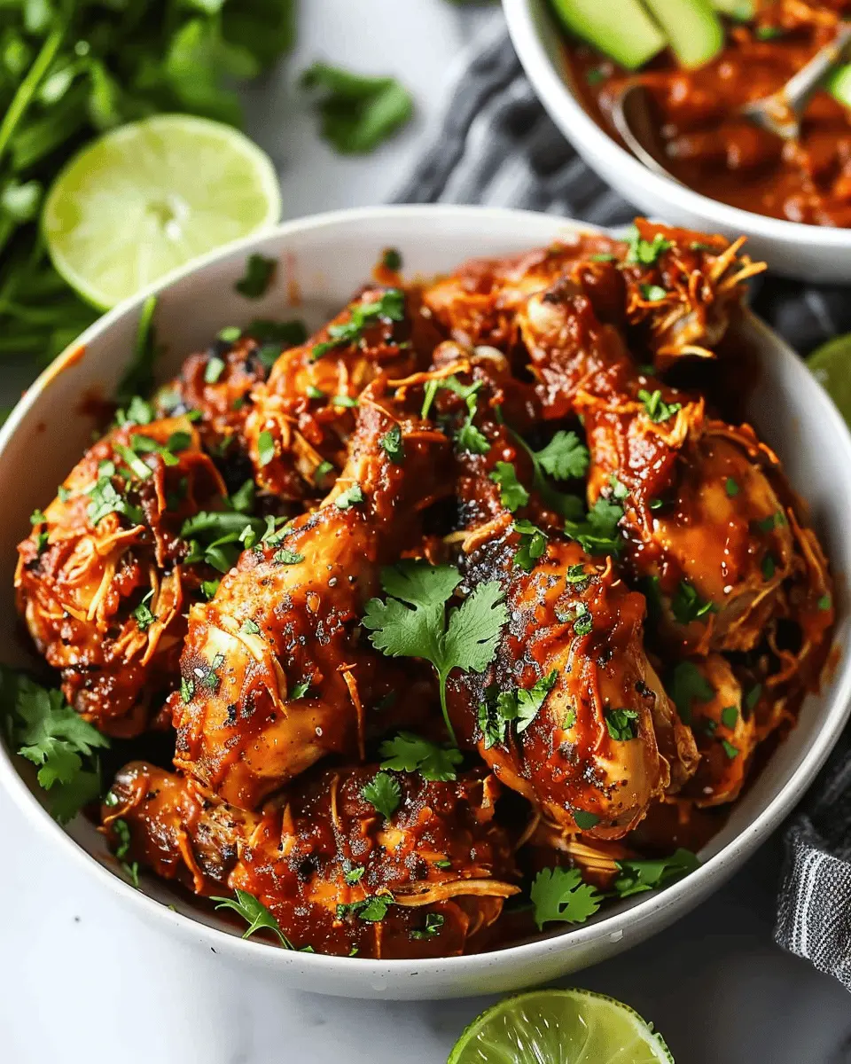 Easy crockpot chipotle chicken: A flavorful hassle-free recipe