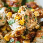 Slow Cooker Street Corn Chicken - The Comfort Spoon
