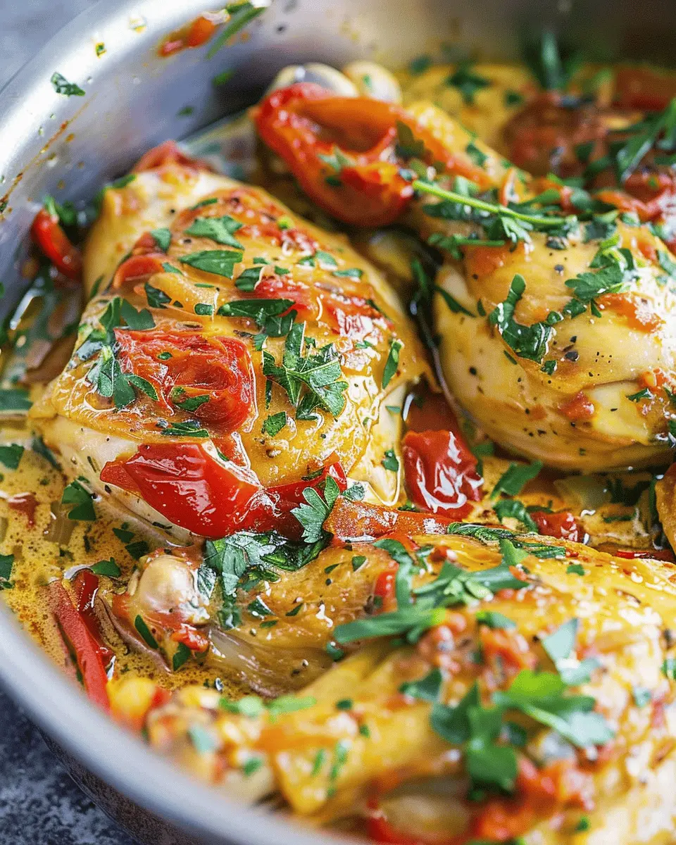 Tasty Instant Pot Tuscan Chicken Recipe with Healthy Turkey Bacon