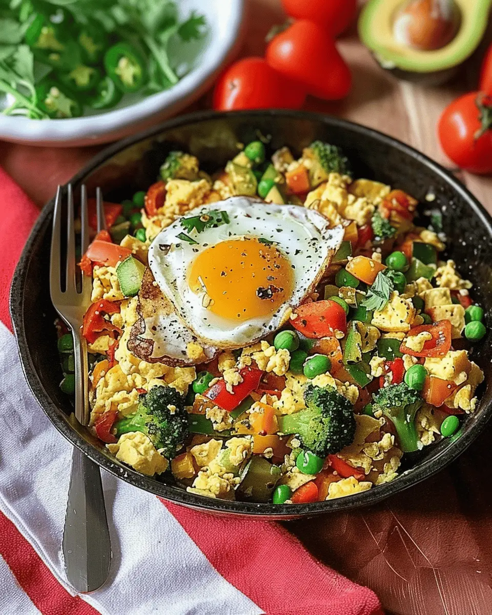 Egg and Veggie Scramble: The Easy, Flavorful Breakfast You’ll Love