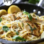 Lemon Basil Chicken Pasta